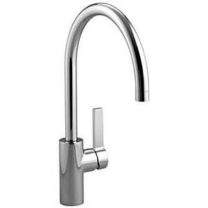 Dornbracht Tara Ultra single-lever sink mixer 33816875-06 Right handle, projection 240 mm, matt platinum