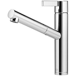 Dornbracht Eno single-lever sink mixer 33845760-06, pull-out, projection 220 mm, matt platinum