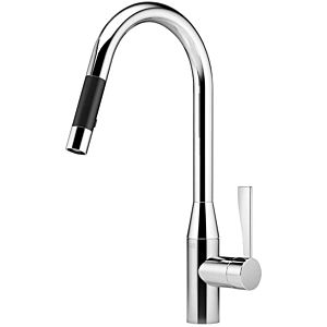 Dornbracht single lever sink mixer 33870895-00 pull-out, with shower function, projection 240 mm, chrome
