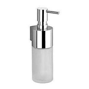 Dornbracht dispenser 83435970-06 Wall model, bottle made of crystal glass, matt, platinum matt