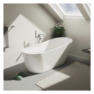 Duravit DuraFaro bath 700568000000000 180x80cm, freestanding, white, oval