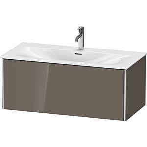 Duravit XSquare Duravit XSquare XS422508989 101x39.7x47.8cm, flannel gray high gloss, 2000 pull-out