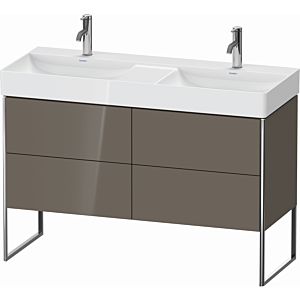 Duravit XSquare Duravit XSquare XS445608989 118.4x73.1x46cm, 4 pull-outs, flannel gray high gloss