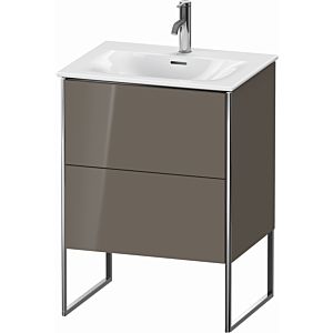 Duravit XSquare Duravit XSquare XS452208989 61x84x47.8cm, flannel gray high gloss, 2 pull-outs
