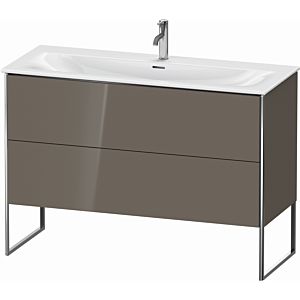 Duravit XSquare Duravit XSquare XS452608989 121x84x47.8cm, flannel gray high gloss, 2 pull-outs