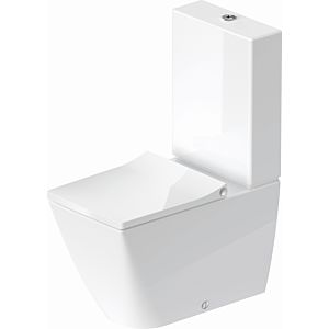 Duravit Viu Stand-WC Kombination 2191092000 weiß Hygieneglaze, 35x65cm, 4,5 l, rimless, weiß