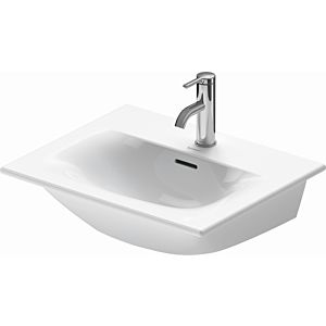 Duravit Viu Cloakroom basin 2344530000 53x43cm, 2000 hole, white, with overflow, with tap platform