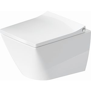 Duravit Viu Wand-Tiefspül-WC 2573092000 weiß Hygieneglaze, 48cm, 4,5 l, mit Durafix, rimless