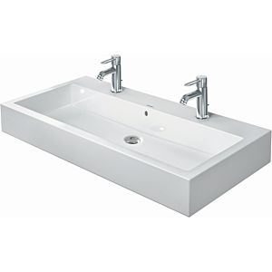 Duravit washbasin Vero 0454100026 100 x 47 cm, white, ground, with 801 tap holes