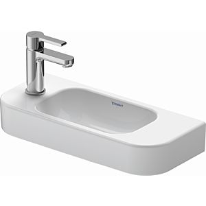Duravit Happy D.2 Cloakroom basin 0711500009 with tap hole left, white