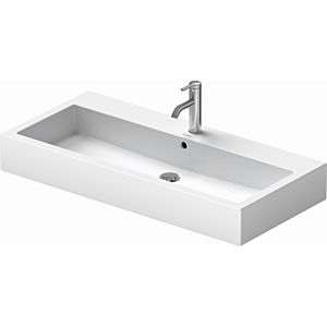 Duravit Vero washbasin 0454100000 1000 mm, white, with tap hole and overflow