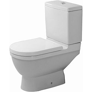 Duravit Starck 3 Stand Tiefspül WC 0126012000 weiss, mit HygieneGlaze