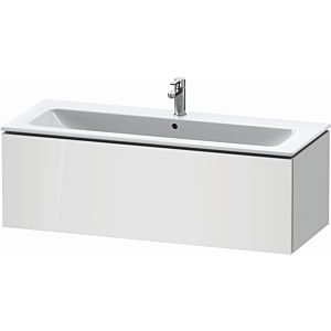Duravit L-Cube Duravit L-Cube LC614308585 White High Gloss , 122x40x48.1cm, 2000 pull-out