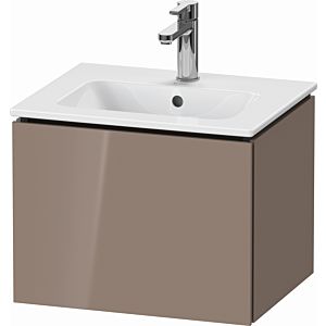 Duravit L-Cube vanity unit LC611808686 52x39.1x40cm, 2000 pull-out, wall-hung, cappuccino high gloss