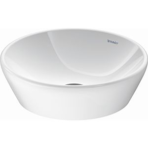 Duravit D-Neo lavabo 2371400070 40x40cm, sans trop - plein, sans plate - forme de robinet, blanc