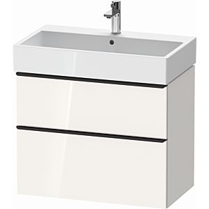 Duravit D-Neo vanity unit DE437302222 78.4 x 44.2 cm, White High Gloss , wall- 2000 , match3 drawer, 2000 pull-out