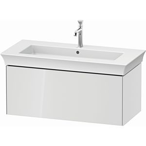 Duravit White Tulip vanity unit WT424208585 98.4 x 45.8 cm, White High Gloss , wall- 2000 , match3 pull-out