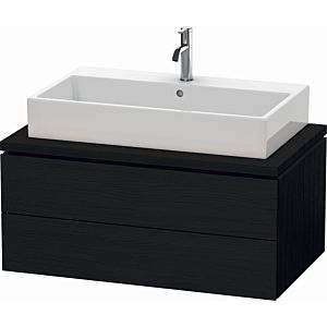 Duravit L-Cube vanity unit LC581801616 92 x 54.7 cm, Eiche schwarz , for console, 2 drawers