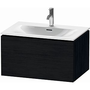 Duravit L-Cube vanity unit LC613601616 72 x 48, 2000 cm, Eiche schwarz , 2000 pull-out, wall-hung