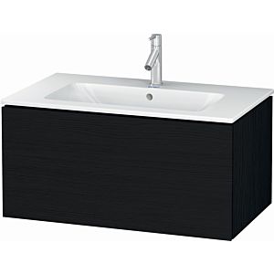 Duravit L-Cube vanity unit LC614101616 82 x 48, 2000 cm, Eiche schwarz , 2000 pull-out, wall-hung