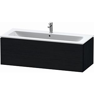 Duravit L-Cube vanity unit LC614301616 122 x 48, 2000 cm, Eiche schwarz , 2000 pull-out, wall-hung