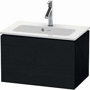 Duravit L-Cube vanity unit LC615601616 62 x 39, 2000 cm, Eiche schwarz , 2000 pull-out, wall-hung