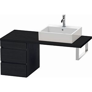 Duravit DuraStyle meuble sous-vasque DS533601616 40 x 54,8 cm, Eiche schwarz , pour console, 2 tiroirs