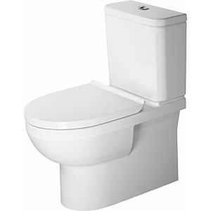 Duravit No. 1 Stand-Tiefspül-WC Kombination 2182090000 4,5 Liter, weiß, 36,5x65cm, Rimless, weiß