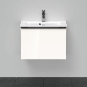 Duravit D-Neo vanity unit DE426802222 61 x 37.2, White High Gloss , wall- 2000 , match3 pull-out