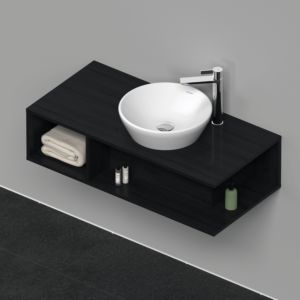Duravit D-Neo sous-lavabo DE493901616 100 x 48 cm, chêne noir, 2000 compartiment, 2000 console console, montage mural