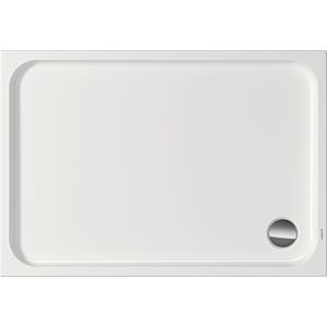 Duravit D-Code rectangular shower 720257000000001 130 x 90 x 8.5 cm, anti-slip, white