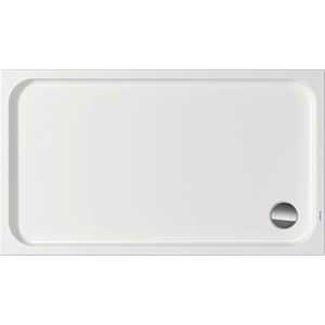 Duravit D-Code rectangular shower 720259000000001 140 x 80 x 8.5 cm, anti-slip, white