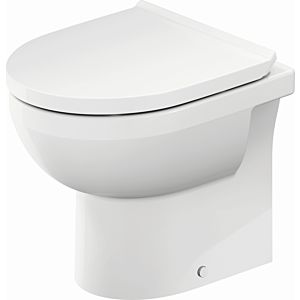 Duravit No. 1 Stand-Tiefspül-WC 2184092000 37x48cm, Abgang waagerecht, rimless, 4,5 Liter mit HygieneGlaze, weiß