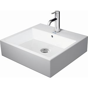 Duravit vasque à poser Vero Air 23525000601 blanc wondergliss, 50x47cm, sans trou pour robinet