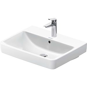 Duravit No. 1 furniture washbasin 2375600000 60 x 46 cm, white, with tap hole, overflow, tap hole platform