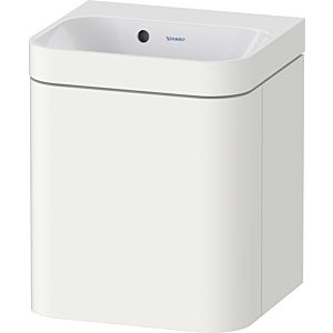 Duravit Happy D.2 Plus vanity HP4633N36360000 40x36cm, 1 door, left hinged, without tap hole, white satin finish