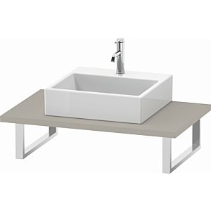 Duravit L-Cube console LC106C09191 thickness 3 cm, matt taupe, for Wash Bowls , variable