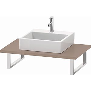 Duravit L-Cube console LC106C08686 thickness 3 cm, cappuccino high gloss, for Wash Bowls , variable