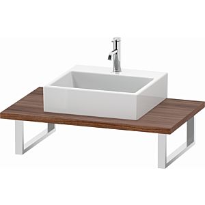 Duravit L-Cube console LC106C07979 thickness 3 cm, natural walnut, for Wash Bowls , variable