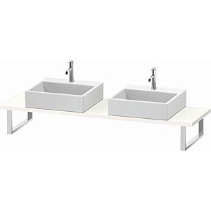 Duravit L-Cube console LC105C02222 thickness 3 cm, white high gloss, for Wash Bowls , variable