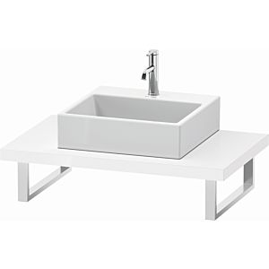 Duravit L-Cube console LC102C08585 thickness 4.5 cm, white high gloss, for Wash Bowls , variable