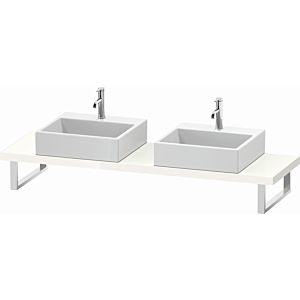 Duravit L-Cube console LC101C02222 thickness 4.5 cm, white high gloss, for Wash Bowls , variable
