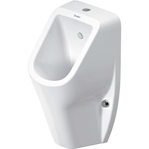 Duravit D-Code Urinal avec buse de rinçage, avec nœud papillon, blanc