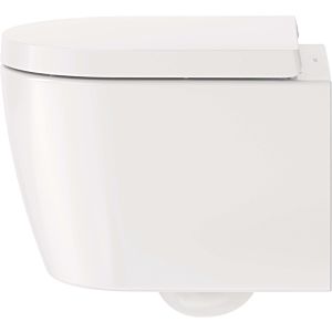 Duravit ME by Starck Wand WC Compact 25300900001 weiss, Rimless, Compact, WonderGliss