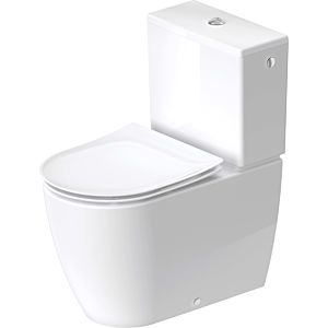 Duravit Soleil by Starck washdown WC combinaison 20110900001 37x65cm, 4,5 l, sans monture, blanc WonderGliss