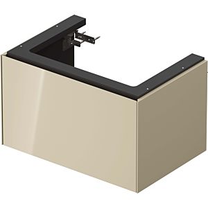 Duravit White Tulip vanity unit WT42410H3H3 68.4 x 45.8 cm, Taupe high gloss, wall- 2000 , match3 pull-out