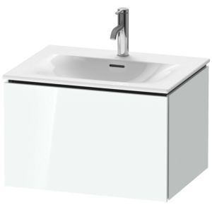 Duravit L-Cube vanity unit LC613508585 62 x 48, 2000 cm, white high gloss, 2000 pull-out, wall-hung