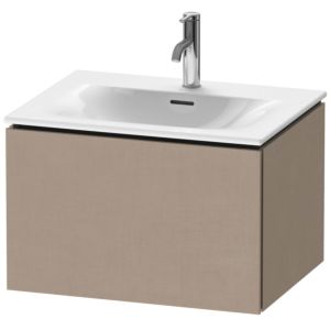 Duravit L-Cube vanity unit LC613507575 62 x 48, 2000 cm, linen, 2000 pull-out, wall-hung