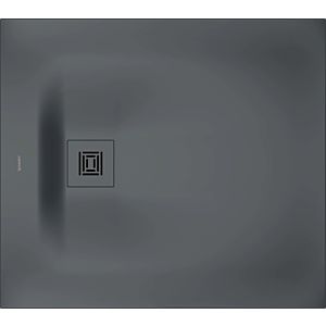 Duarvit Sustano rectangular shower 720270650000000 90 x 80 x 3 cm, dark gray matt