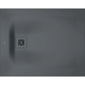 Duarvit Sustano rectangular shower 720273650000000 100 x 80 x 3 cm, dark gray matt